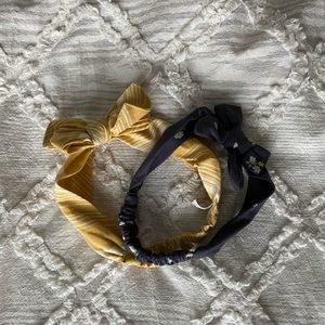 Set of Two Baby Headbands